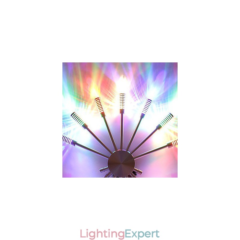 Modern Wall Light with Scattering Light Design to 7 Directions Fanshaped Light