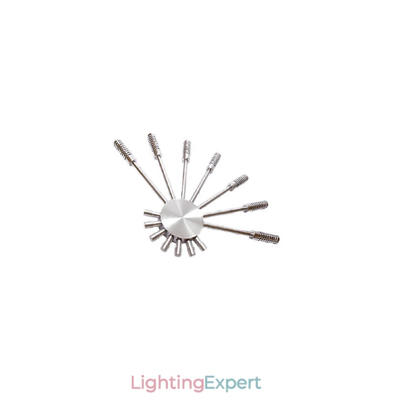 Modern Wall Light with Scattering Light Design to 7 Directions Fanshaped Light