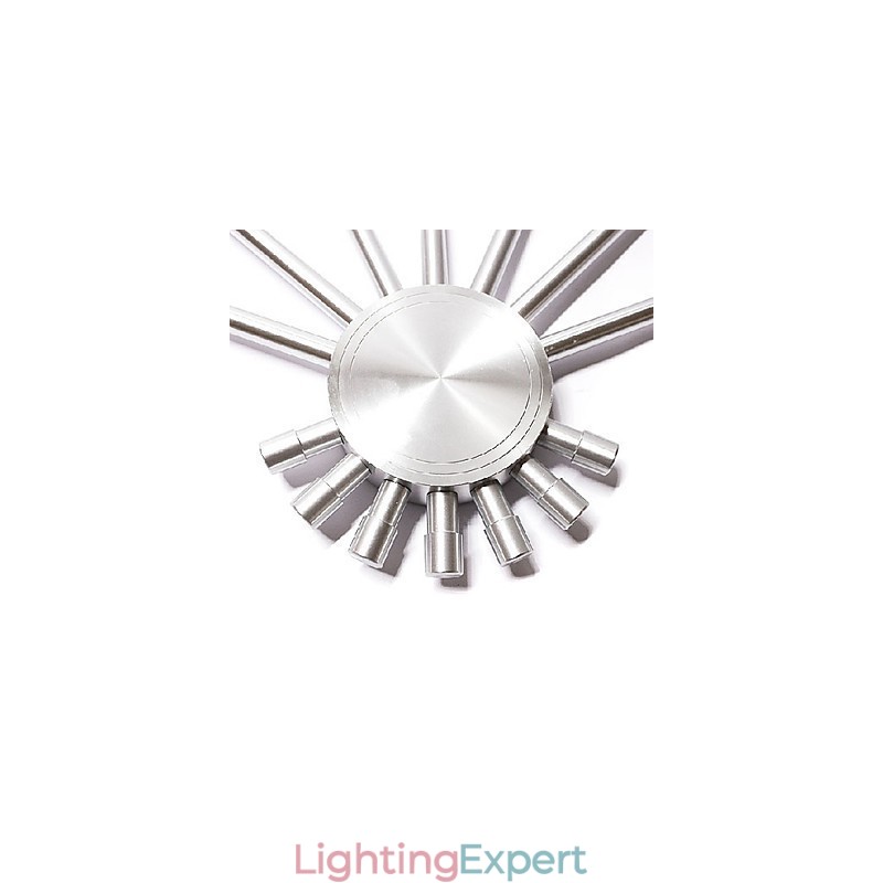 Modern Wall Light with Scattering Light Design to 7 Directions Fanshaped Light