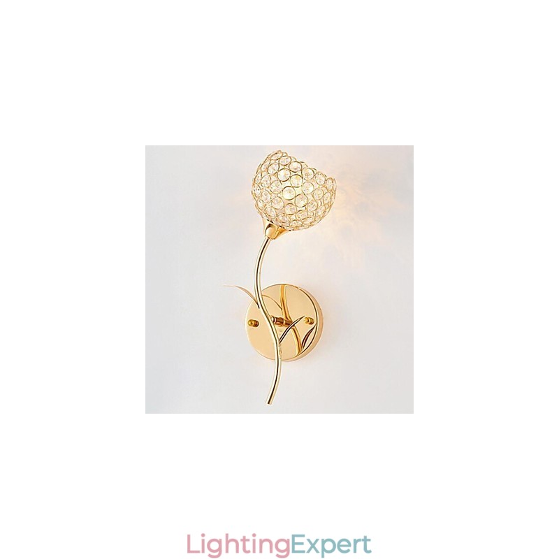 Crystal Wall Sconces Modern Contemporary Metal