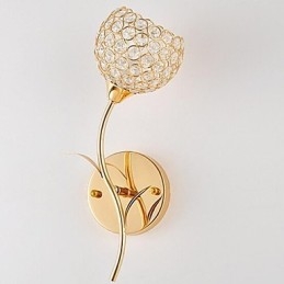 Crystal Wall Sconces Modern Contemporary Metal