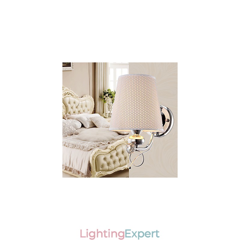 European Style Creative Contemporary And Contracted Crystal Wall Lamp Lights