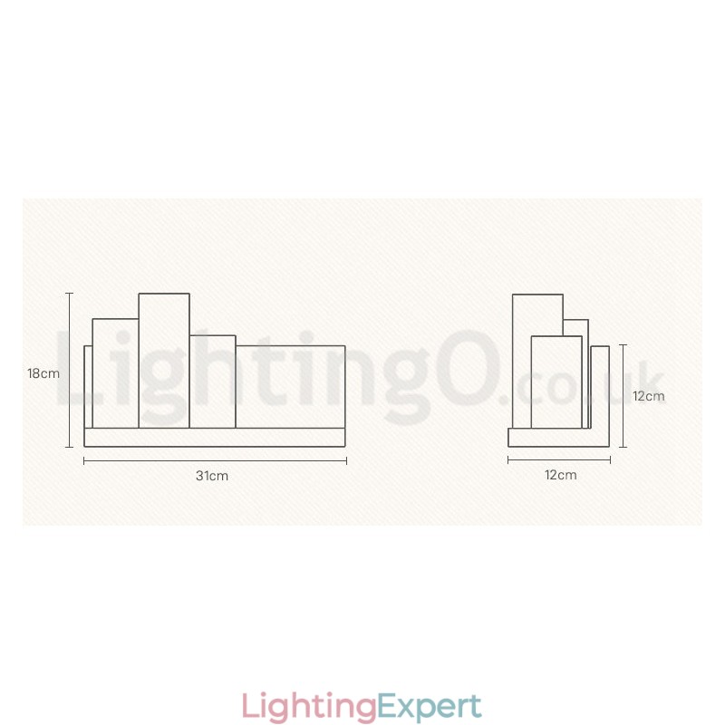 Mini Style Wall Sconces with Glass Shades Modern Contemporary Wood Bamboo Wall Light