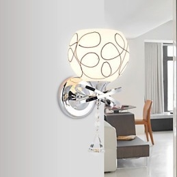 Creative Contemporary And Contracted Creative Crystal Wall Lamp Lights