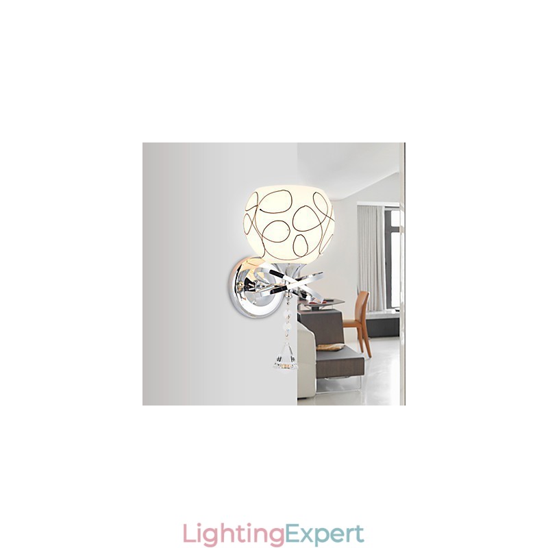 Creative Contemporary And Contracted Creative Crystal Wall Lamp Lights