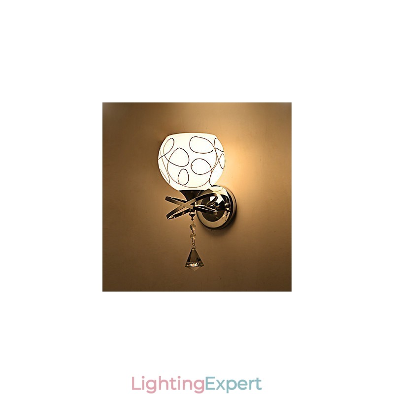 Creative Contemporary And Contracted Creative Crystal Wall Lamp Lights