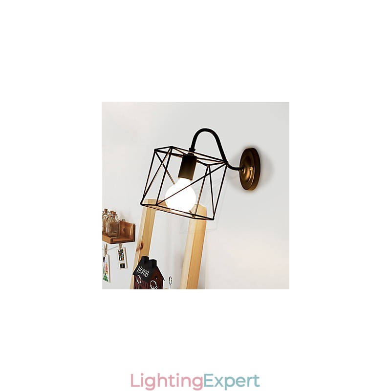 American Industry Wall Lamps Nostalgic Vintage Lron Loft Aisle Wall Lamp For Balcony