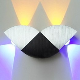 Mini Style Flush Mount wall Lights Modern Contemporary Metal