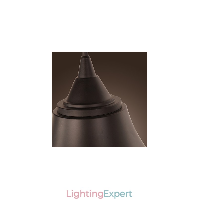 Artistic Wall Light with Retro Metal Shade and Bracket