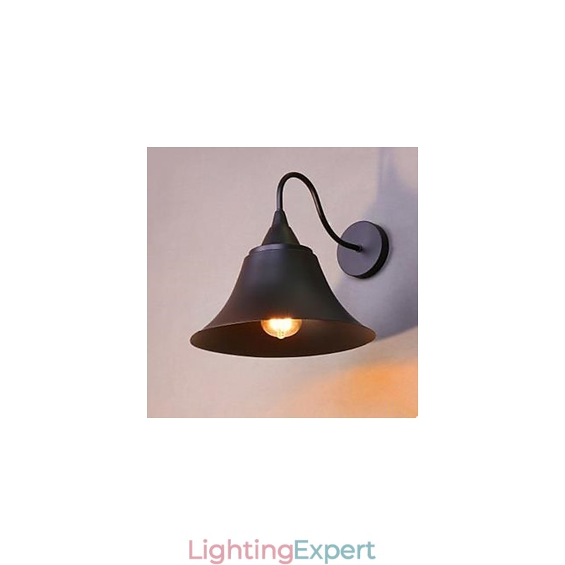 American Country Iron Cap Wall Lamp Wrought Iron Wall Lamp Archaize Srestoring Ancient Ways