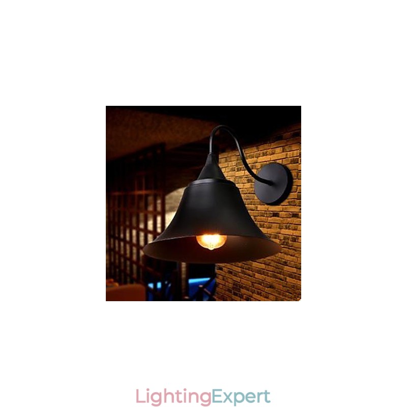 American Country Iron Cap Wall Lamp Wrought Iron Wall Lamp Archaize Srestoring Ancient Ways
