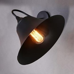 American Country Iron Cap Wall Lamp Wrought Iron Wall Lamp Archaize Srestoring Ancient Ways