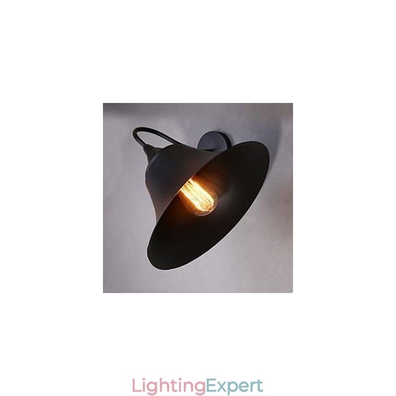 American Country Iron Cap Wall Lamp Wrought Iron Wall Lamp Archaize Srestoring Ancient Ways
