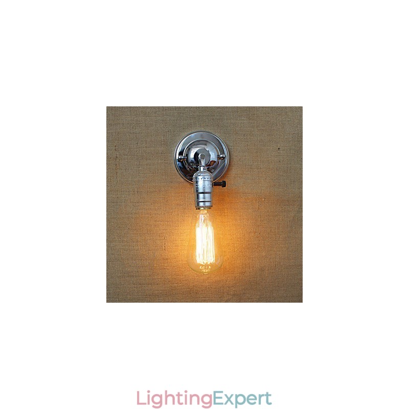 Rotary Switches American Rural Countryside Retro Modern Edison Light Bulb Aisle Mini Living Room Wall Lamp