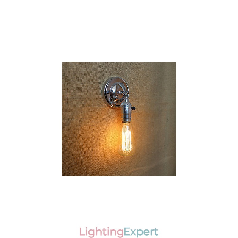 Rotary Switches American Rural Countryside Retro Modern Edison Light Bulb Aisle Mini Living Room Wall Lamp