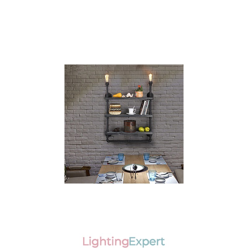 Wall Sconces Mini Style Rustic Lodge Metal