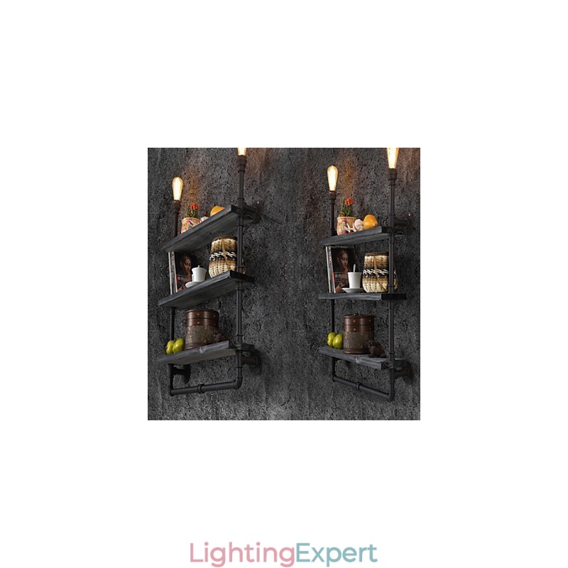 Wall Sconces Mini Style Rustic Lodge Metal