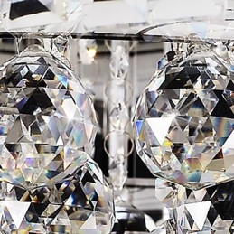 Modern Contemporary Glass Flush Mount