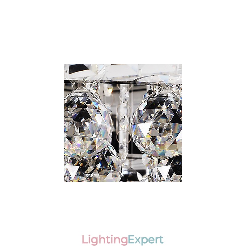 Modern Contemporary Glass Flush Mount