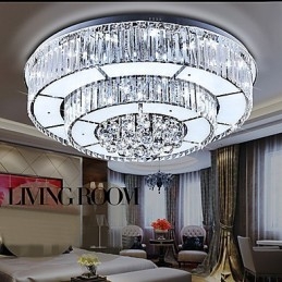 Modern Contemporary Glass Flush Mount
