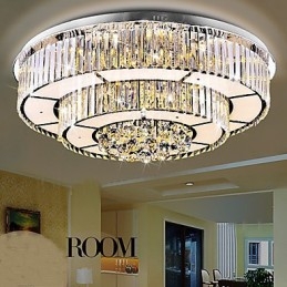 Modern Contemporary Glass Flush Mount