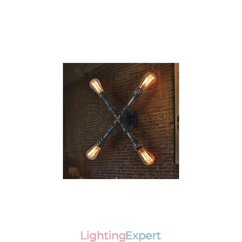 Wall Sconces Mini Style Rustic Lodge Metal