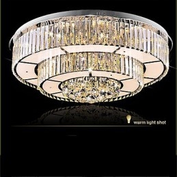Modern Contemporary Glass Flush Mount