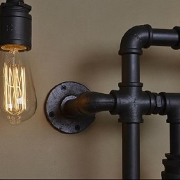 Wall Sconces 5 Light Water Pipe Iron Mini Style Industrial Style Country Metal