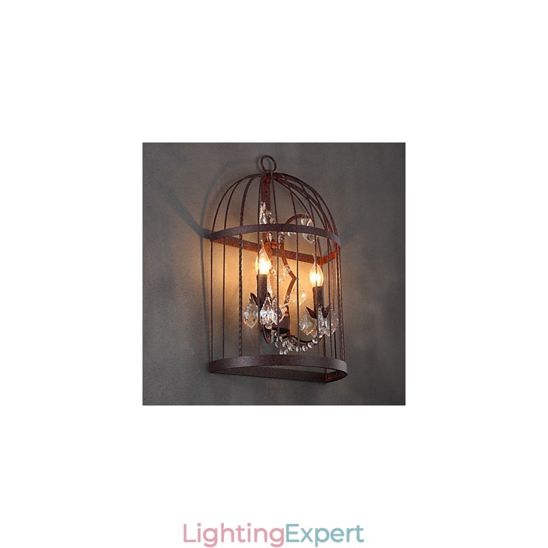Mini Style Wall Sconces Rustic Lodge Metal