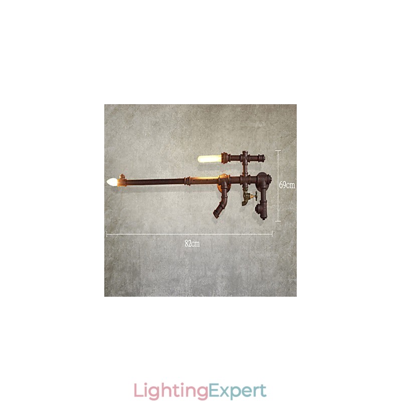 Wall Sconces Mini Style Rustic Lodge Metal