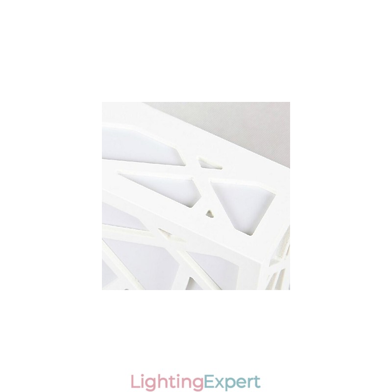 Modern Contemporary Traditional Classic Wood Bamboo Flush Mount