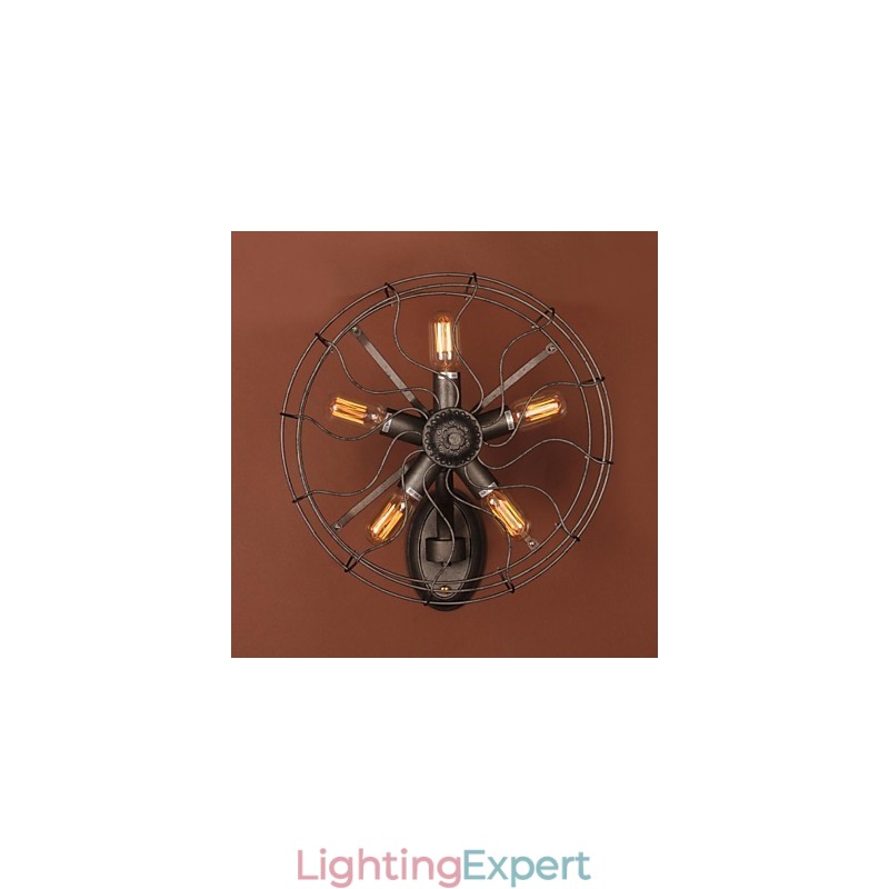 Mini Style Wall Sconces Country Metal