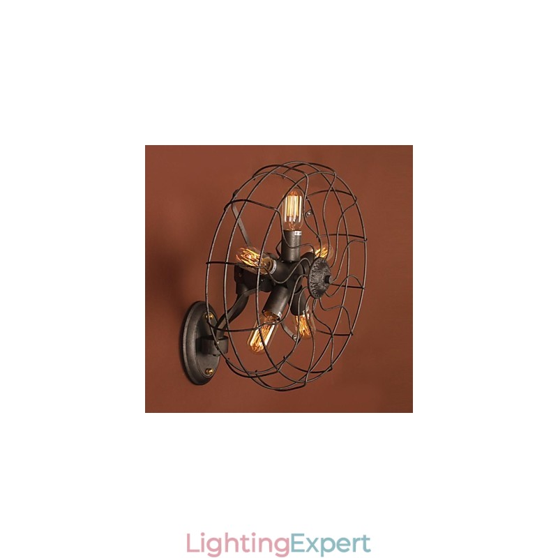 Mini Style Wall Sconces Country Metal