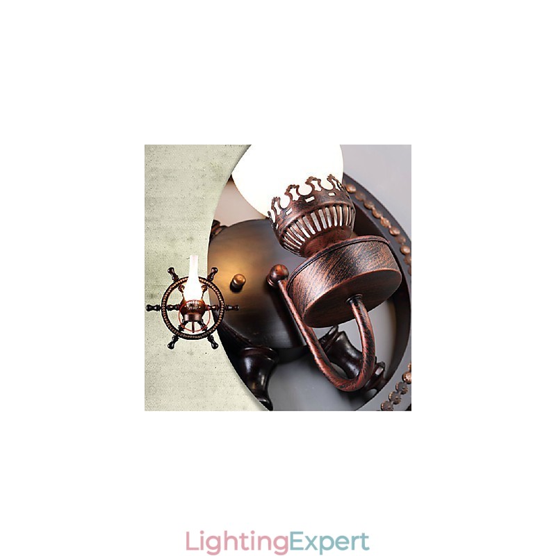 Wall Lamp One Light and Glass