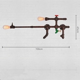 Wall Sconces Mini Style Rustic Lodge Metal