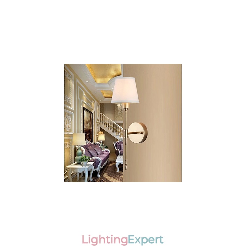 Wall Sconces Mini Style Traditional Classic Metal