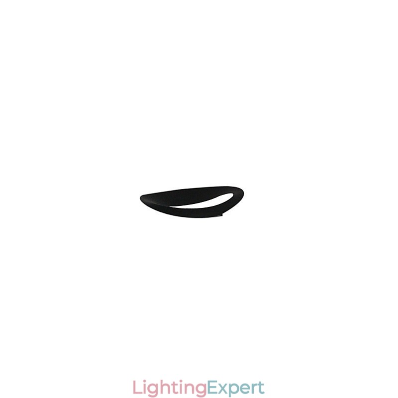 Artistic Wall Light with 1 Light in Black & White