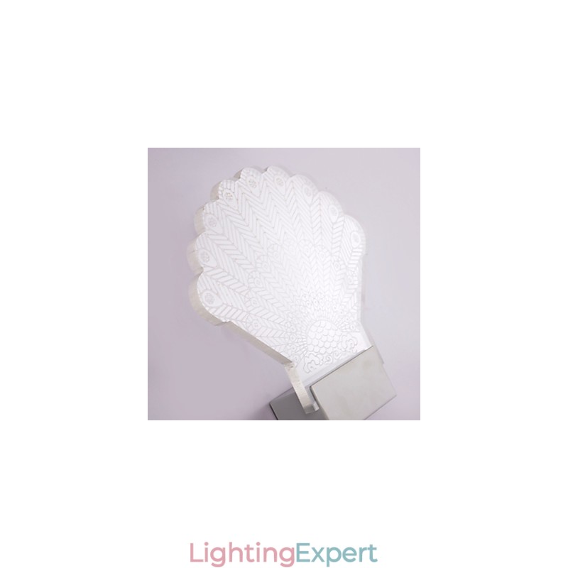Acrylic Wall Lamp PVC Lamp Light Modern Contemporary Metal