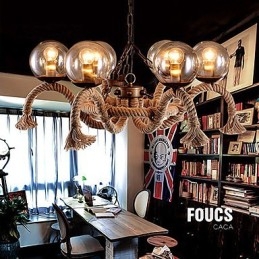Chandelier Mini Style Vintage Metal