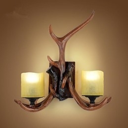Wall Sconces Mini Style Traditional Classic Resin