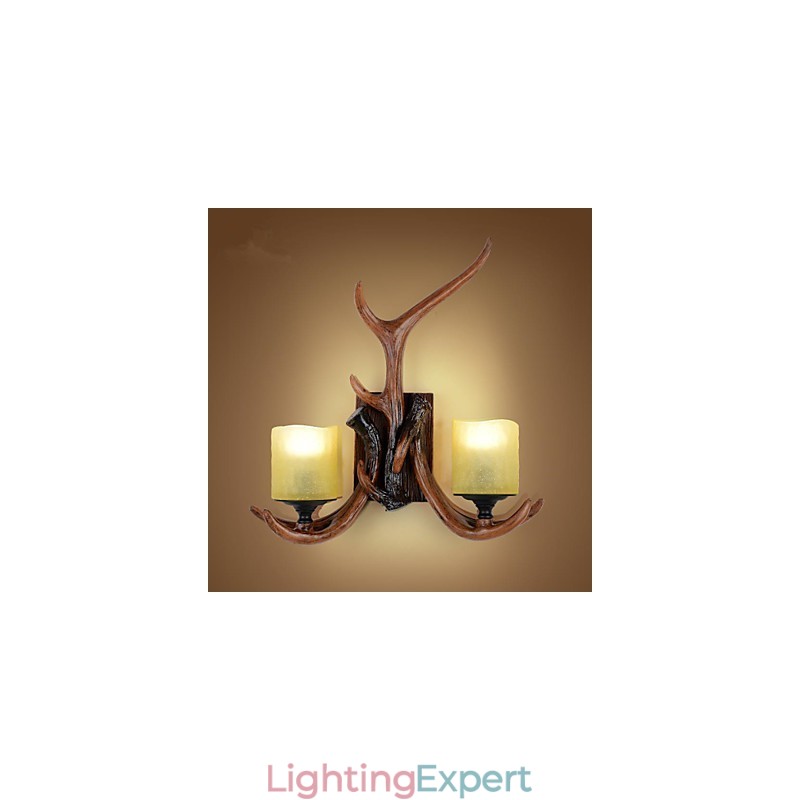 Wall Sconces Mini Style Traditional Classic Resin