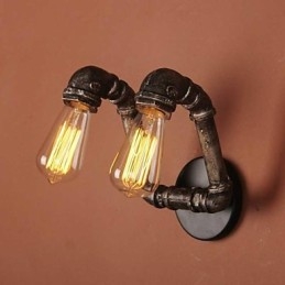 Mini Style Wall Sconces Rustic Lodge Metal