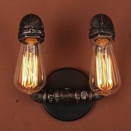 Mini Style Wall Sconces Rustic Lodge Metal