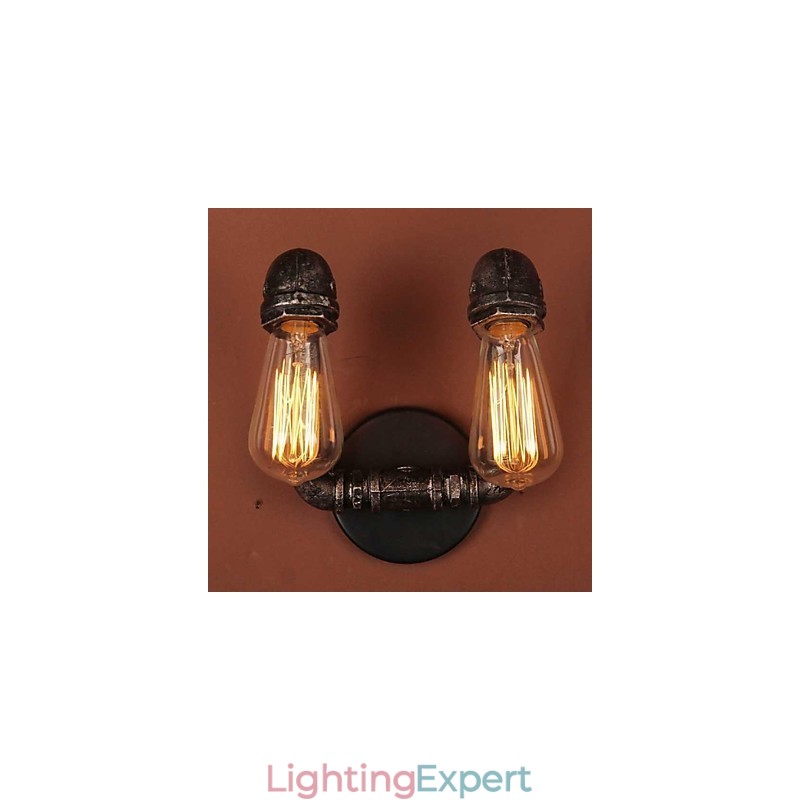 Mini Style Wall Sconces Rustic Lodge Metal
