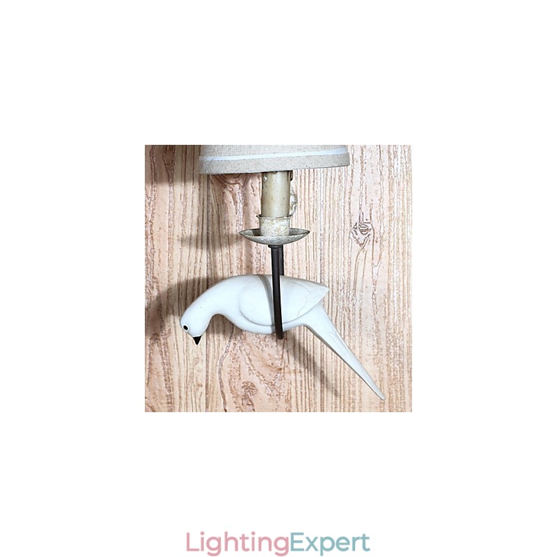 Mini Style Wall Sconces Country Wood Bamboo