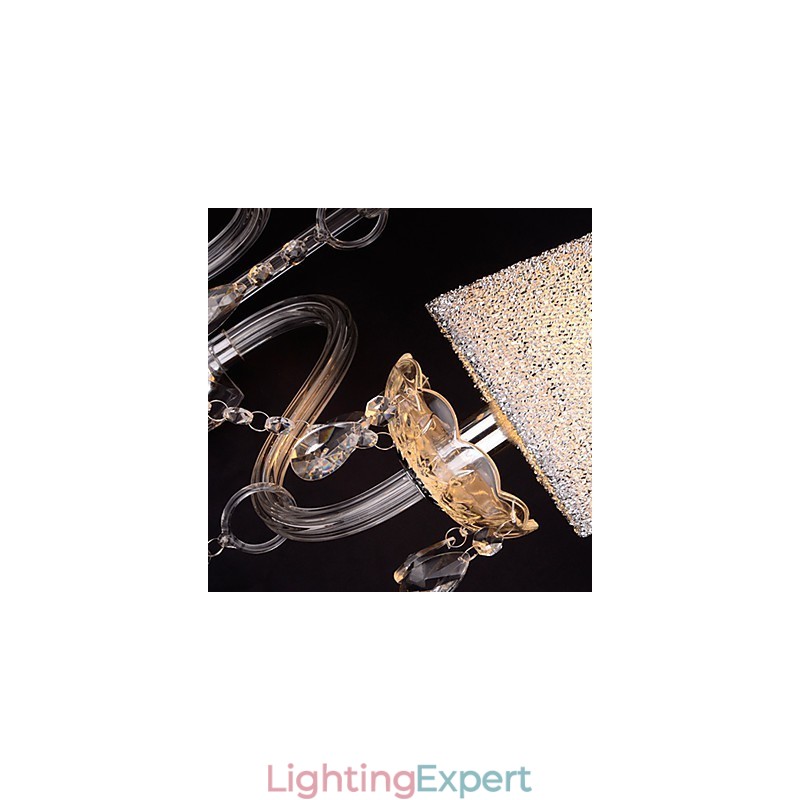 Crystal Wall Sconces Traditional Classic Glass