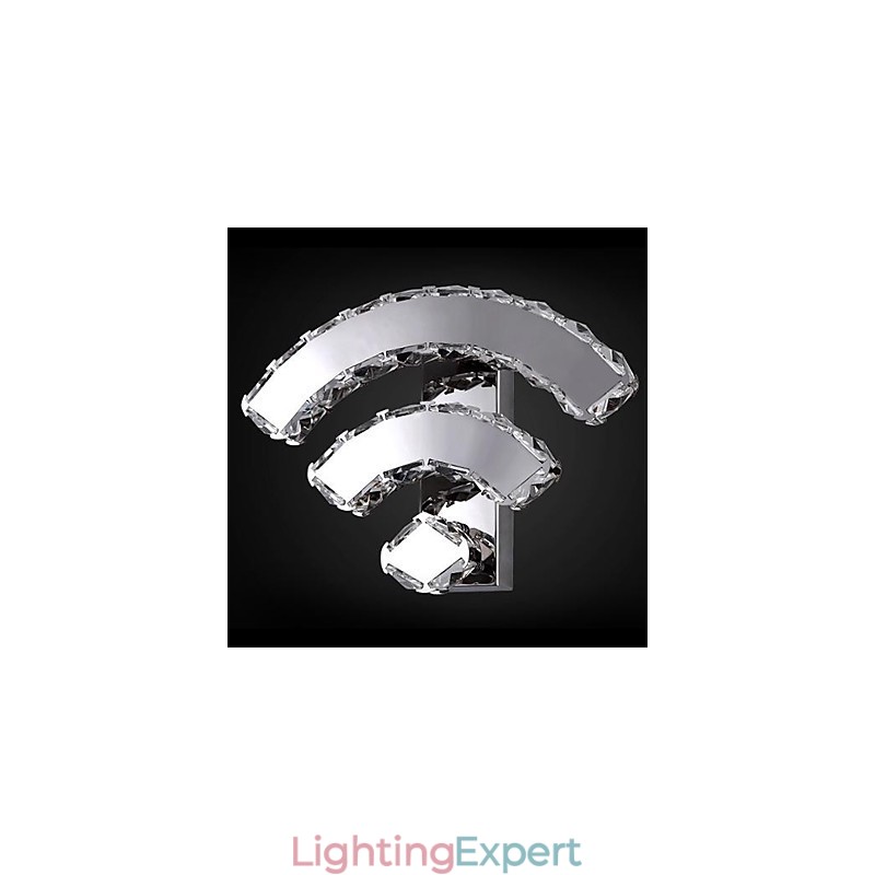 Crystal Wall Sconces Modern Contemporary Metal