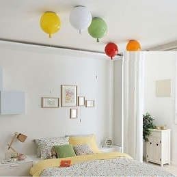 Flush Mount Modern Contemporary Globe Metal