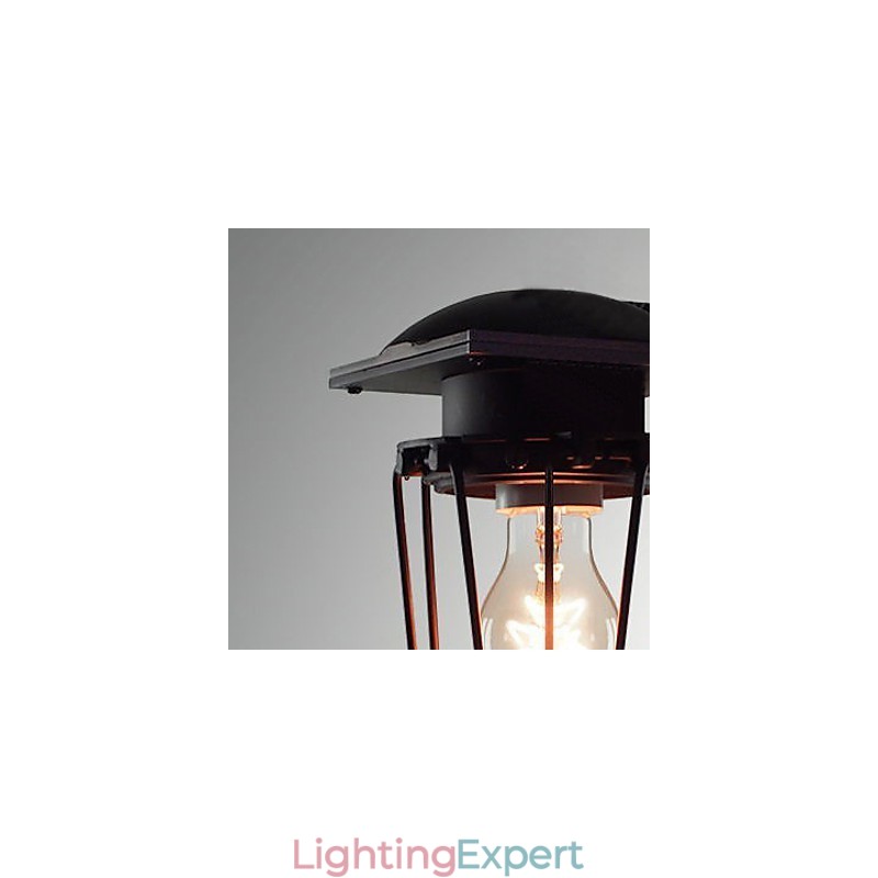 Retro Wrought Wall Lamps Single Head Antique Wall Lamp Reminisced Lamp Loft American Iron Vintage Small Cages Wall Lamp