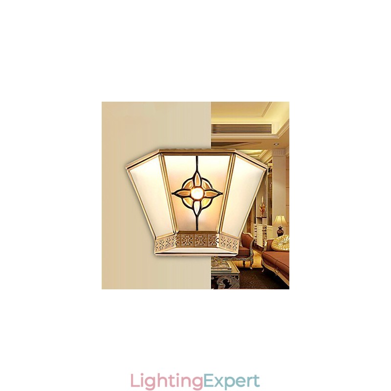 Wall Sconces Mini Style Traditional Classic Metal